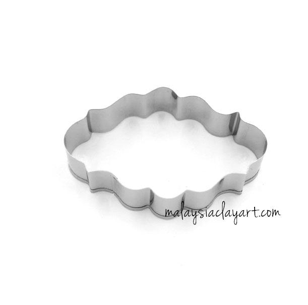 Plague Frame Elegant Cutter - Oval