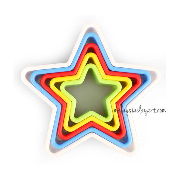 Star Shape 5 Pcs Cutter Set