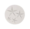Star Shape Christmas Silicone Mold - 4 Cavity Varies Size