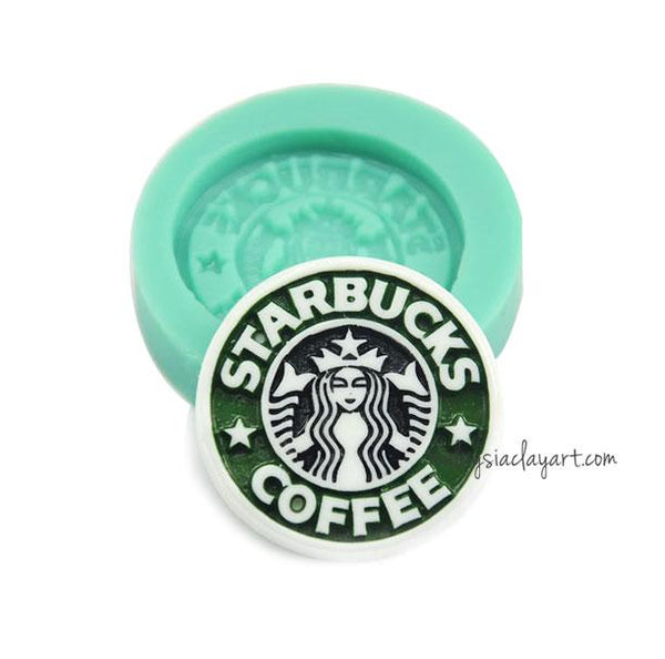 Starbucks Logo Silicone Mold Malaysia Clay Art