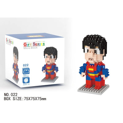 Micro Blocks Marvel Superhero Series Mini Buildings Nano Avengers Blocks Toy