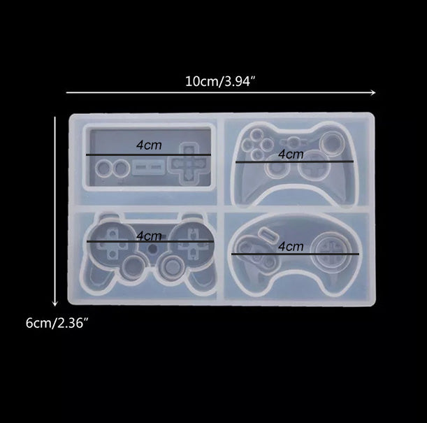 Gaming Joystick 4 cavity Silicone Mold