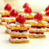 2 x Strawberry Tart Decoden | Cute Cabochons