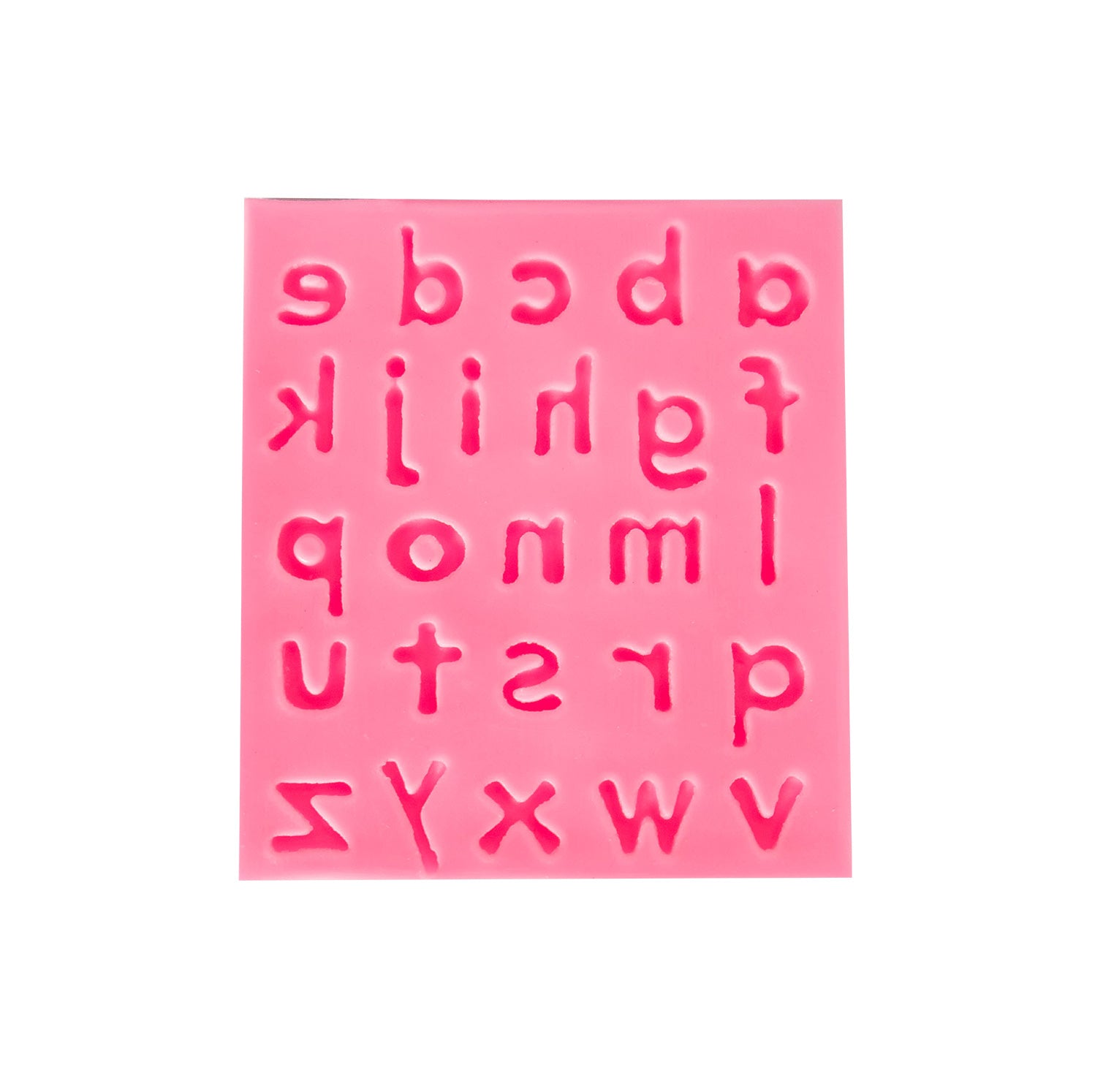 Silicone moulds letters discount