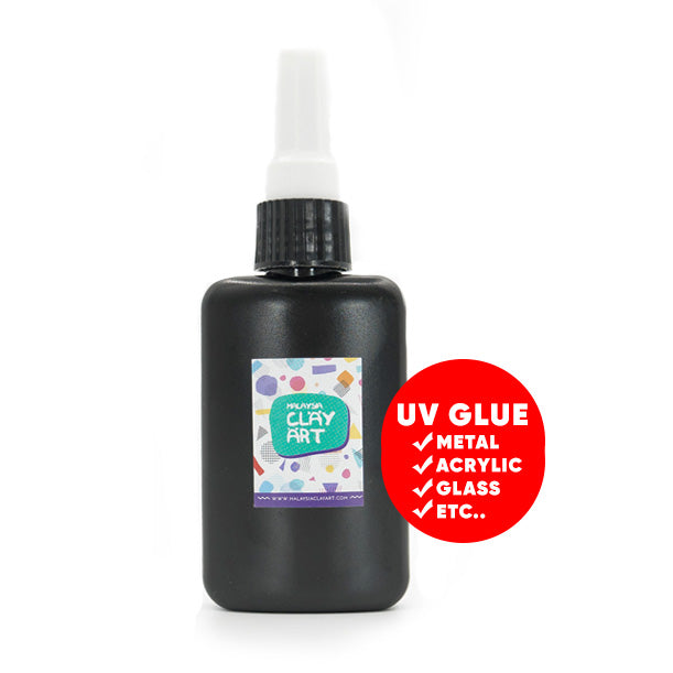 UV Glue 50ml UV Curing Adhesive Transparent for Glass Metal Acrylic Aquarium ABS TPU Plastic