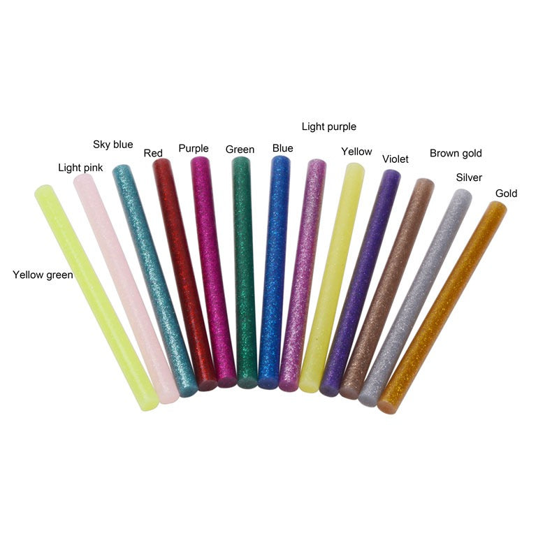 Color Glitter Glue Sticks for glue guns