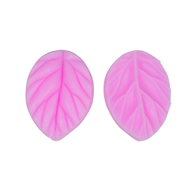 Basic Leaf Veiner Silicone Mould 2 Pcs