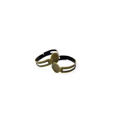2 x Ring | Adjustable Ring Base For Jewelry Making Adjustable