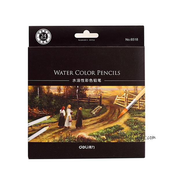Watercolor Pencils 24 Color Set