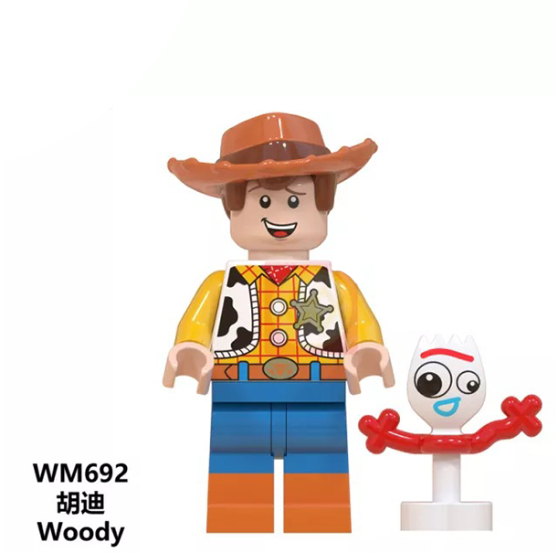 Toy Story 4 Characters Woody Buzz Lightyear Figures Cartoon Series Gifts For Children Toys PG1030