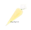 Yellow Glitter Effect Transparent Jelly Whipped Cream 50g