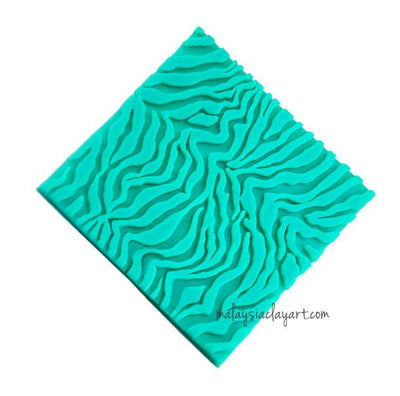 Zebra Texture Matt Sutton Slice Silicone Mold